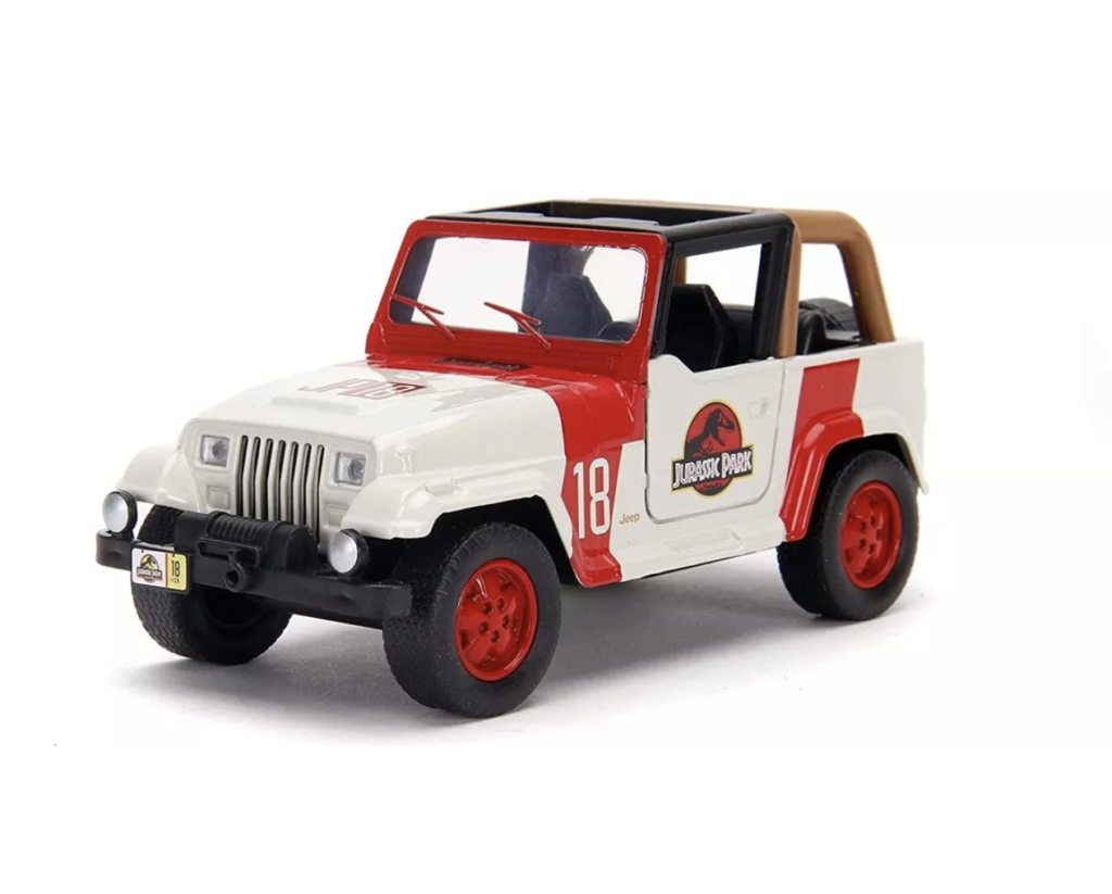 Miniatura Jeep Jurassic Park