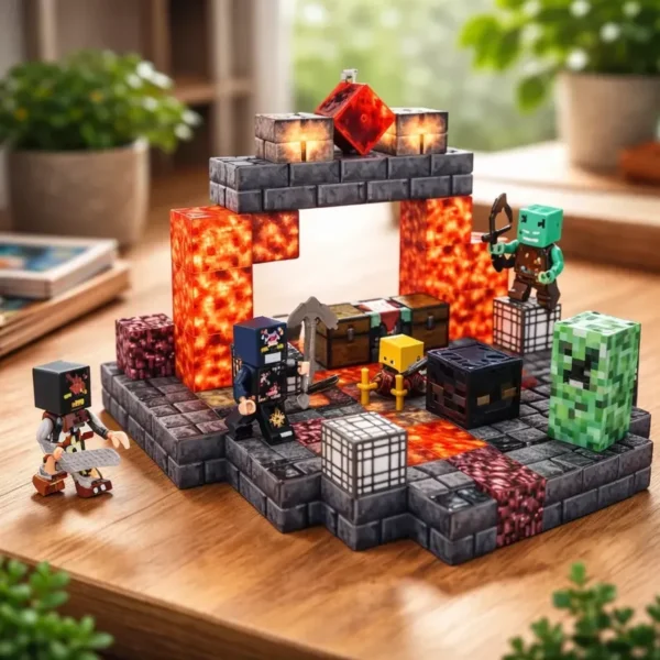 Blocos Magnéticos De Construção Com Led Magnet World 140 Pçs