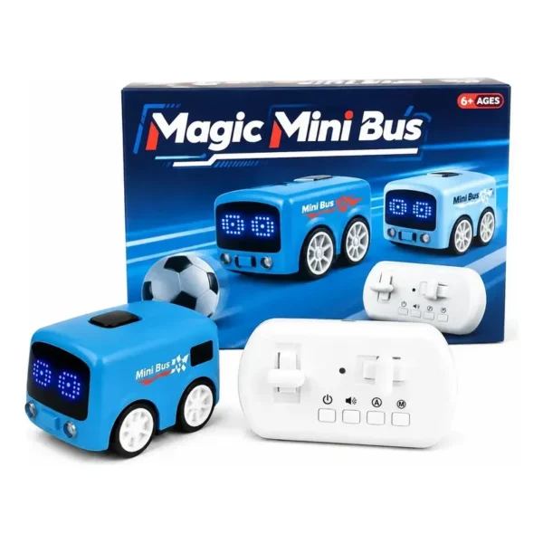 Mini Ônibus Magic Mini Bus Controle Remoto 9 Cm
