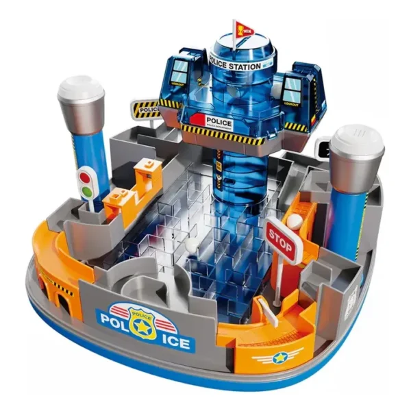 Brinquedo Labirinto 3d Estação De Polícia Infantil